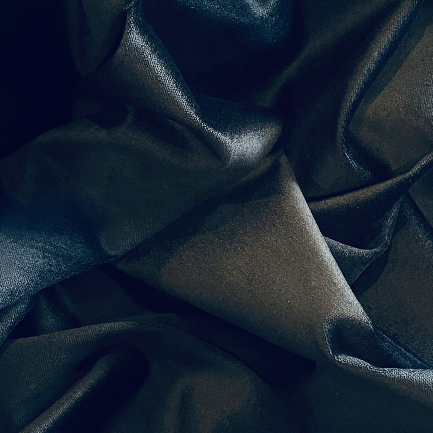 Midnight stretch woven velvet
