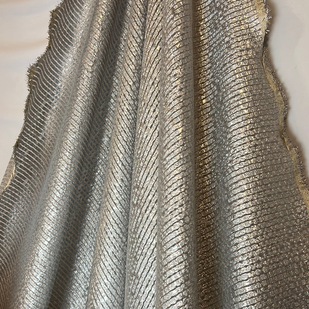 Moon Dust Stripe Organza