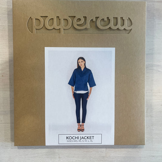 paper cut patterns Kochi jacket