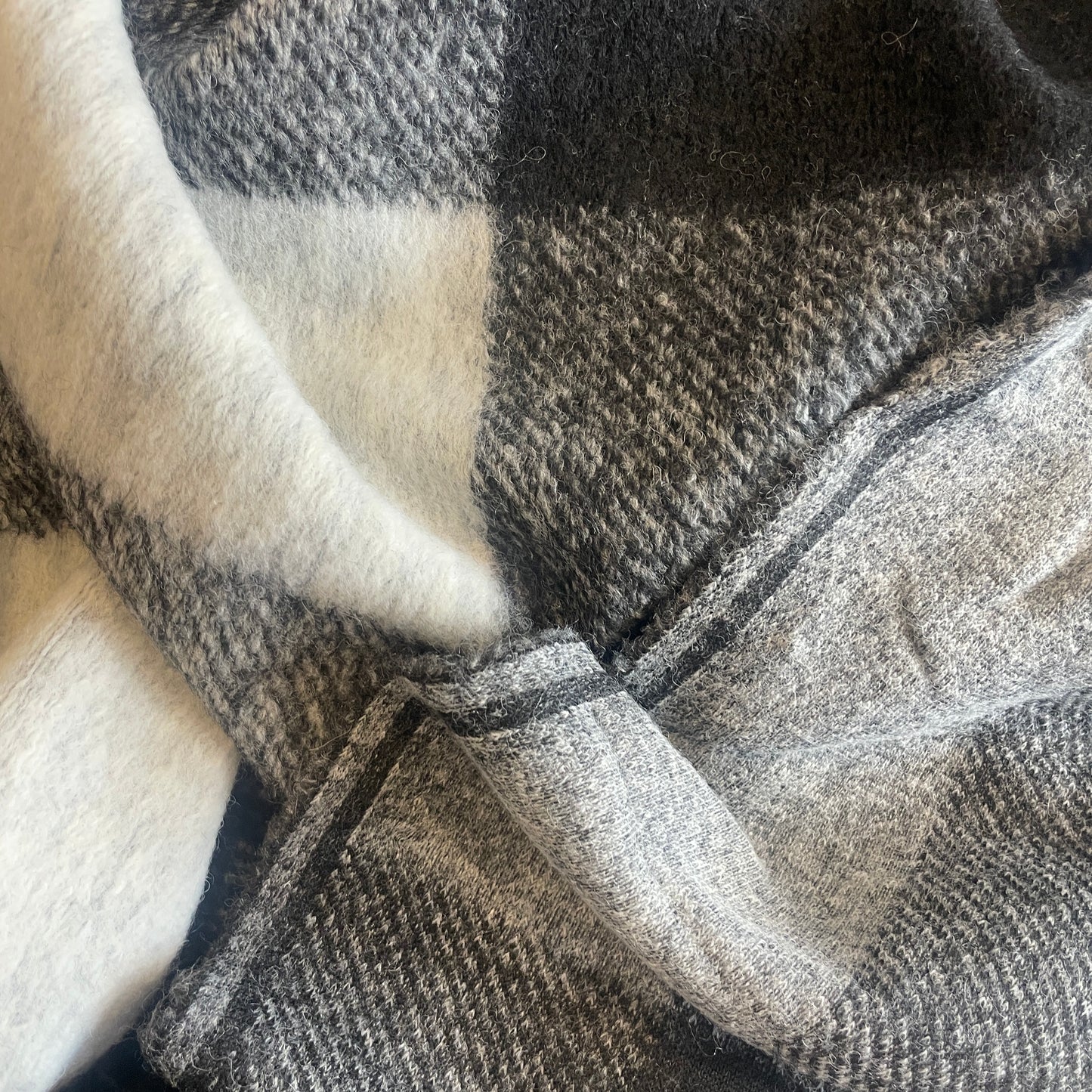 Hinterland monochrome knit coating