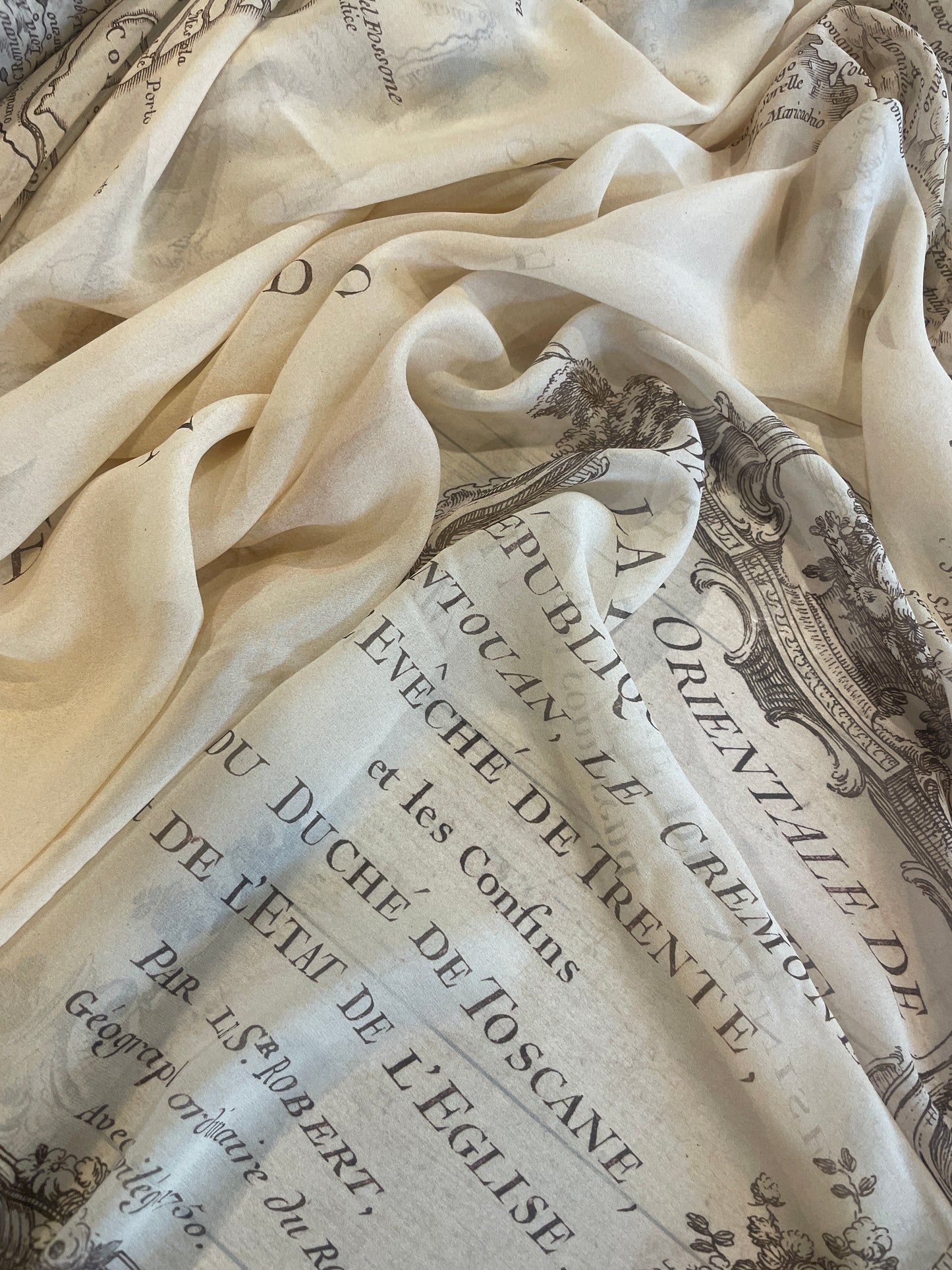 Golfe de Venise silk chiffon