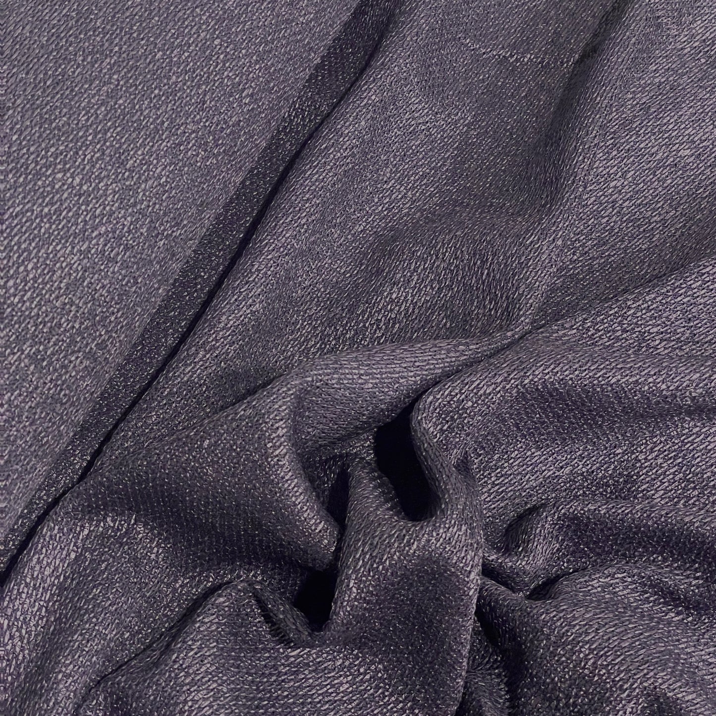 Navy Raffia Cotton Knit