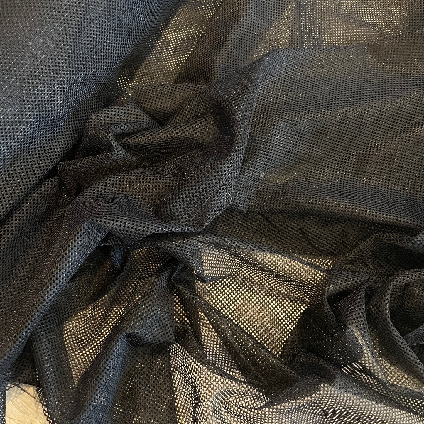 Black digital mesh