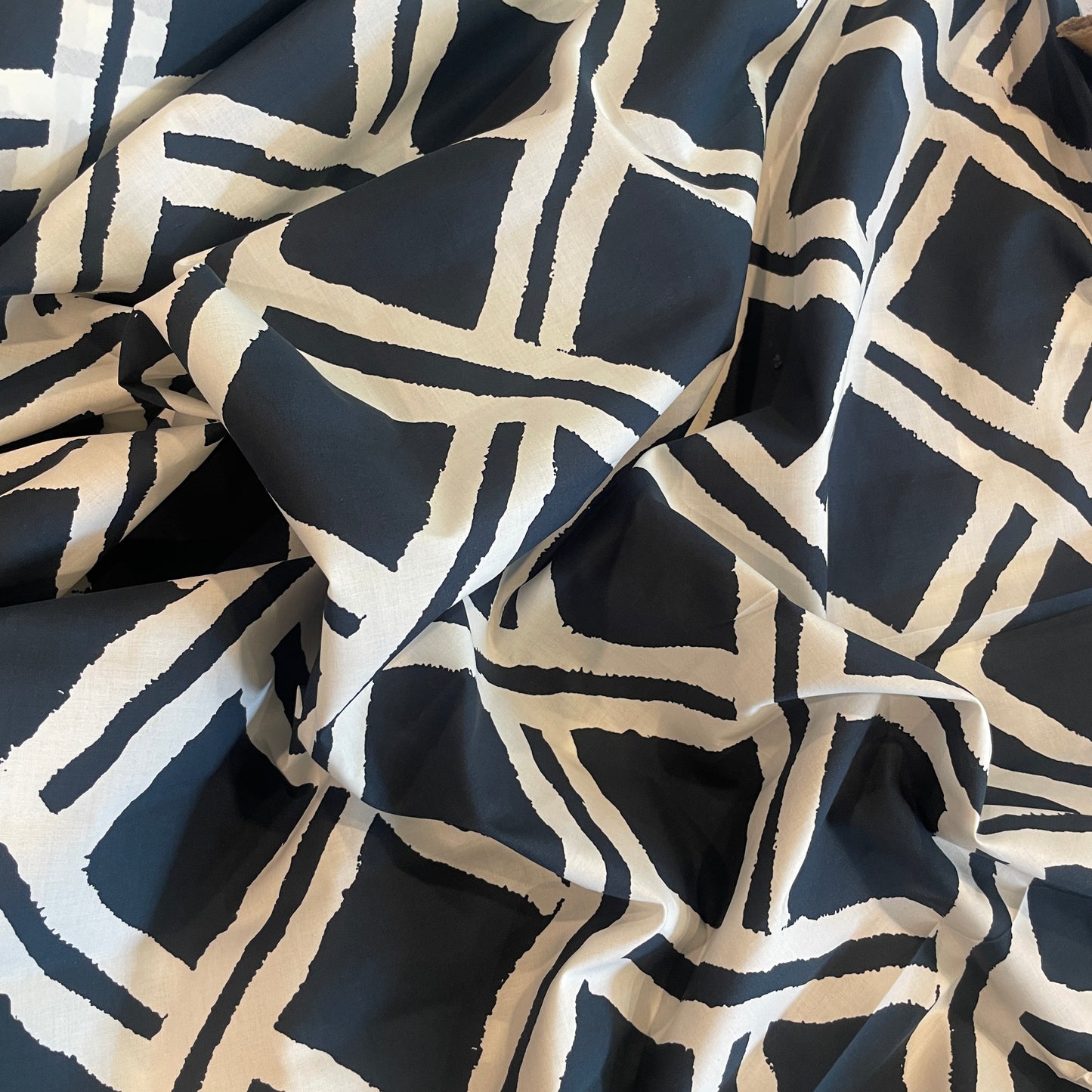 Navy tribe cotton lawn