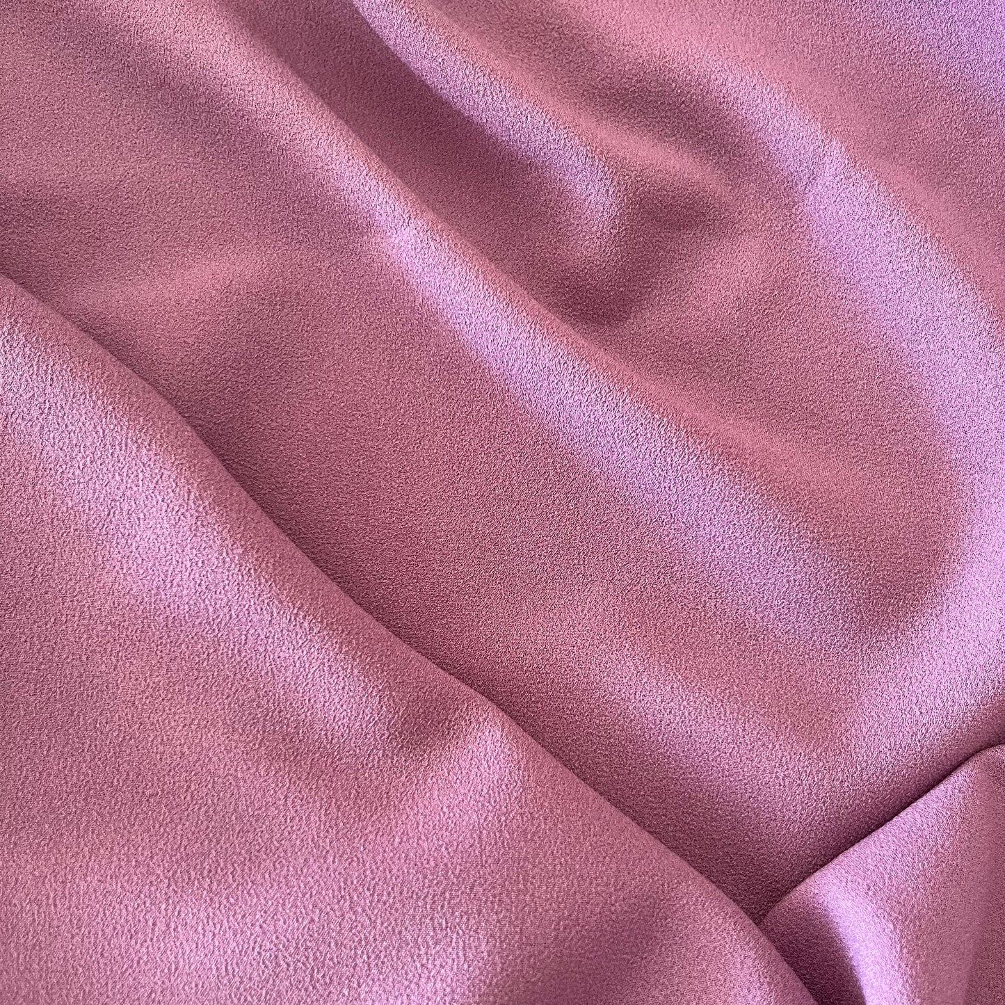 4.5m Amethyst Crepe de chine Polyester
