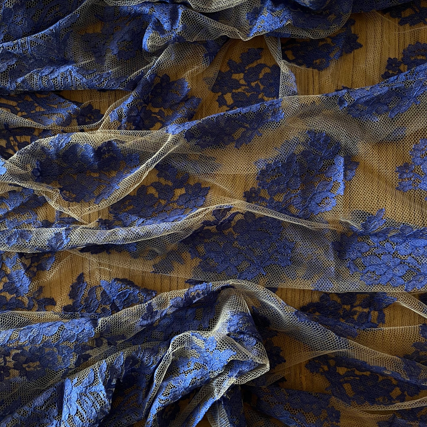 1.7m royal French lace cotton nylon