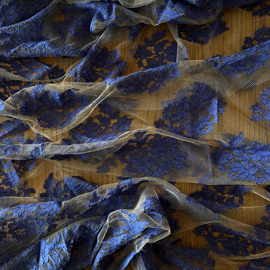 1.6m royal French lace cotton nylon