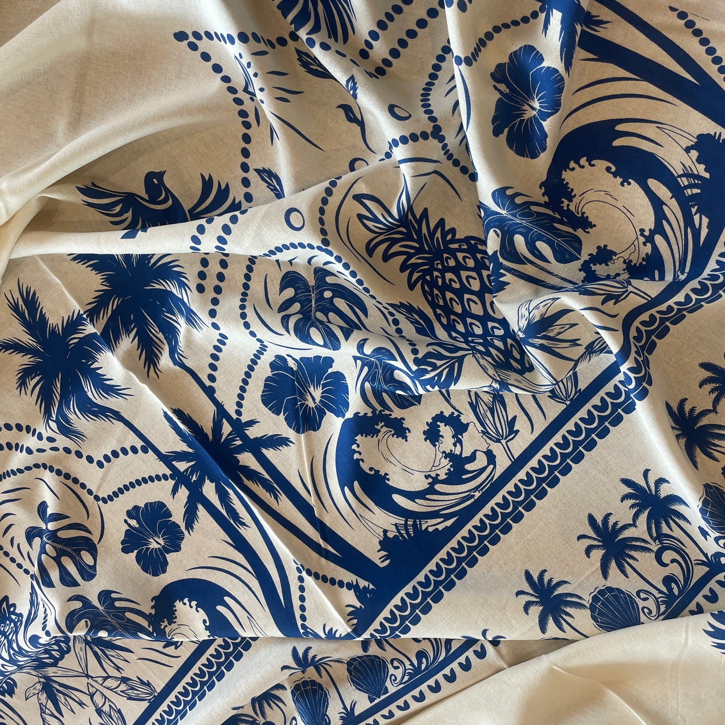 Paradise lost linen viscose MAKER SOCIETY EXCLUSIVE PRINT