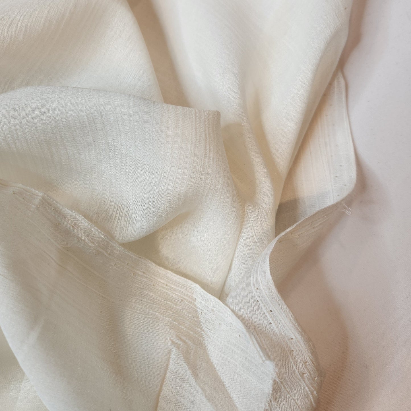 2.7m Cream voile