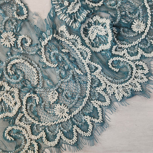 38. Beaded lace
