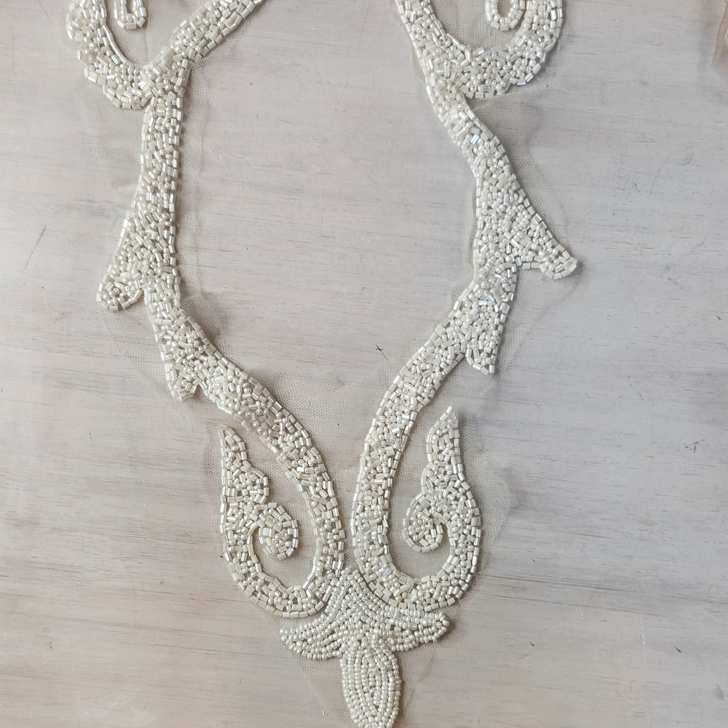 59. Beaded mesh motiff
