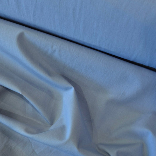 Sky blue cotton shirting