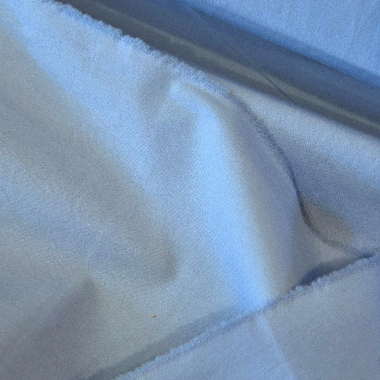 Sky blue cotton shirting