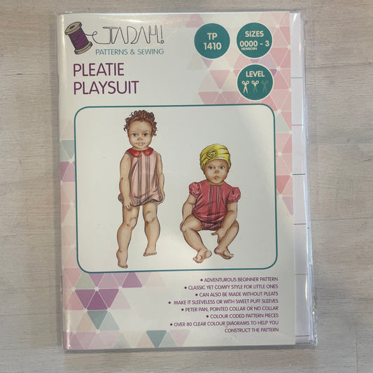 Tadah patterns Pleatie playsuit