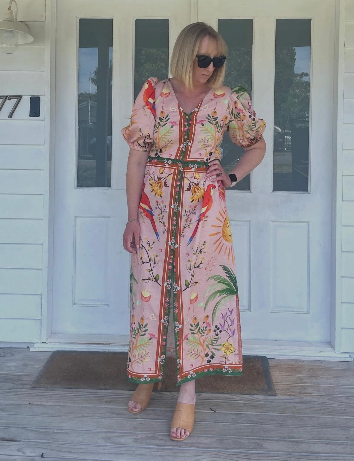 Rio jungle linen viscose MAKER SOCIETY EXCLUSIVE PRINT