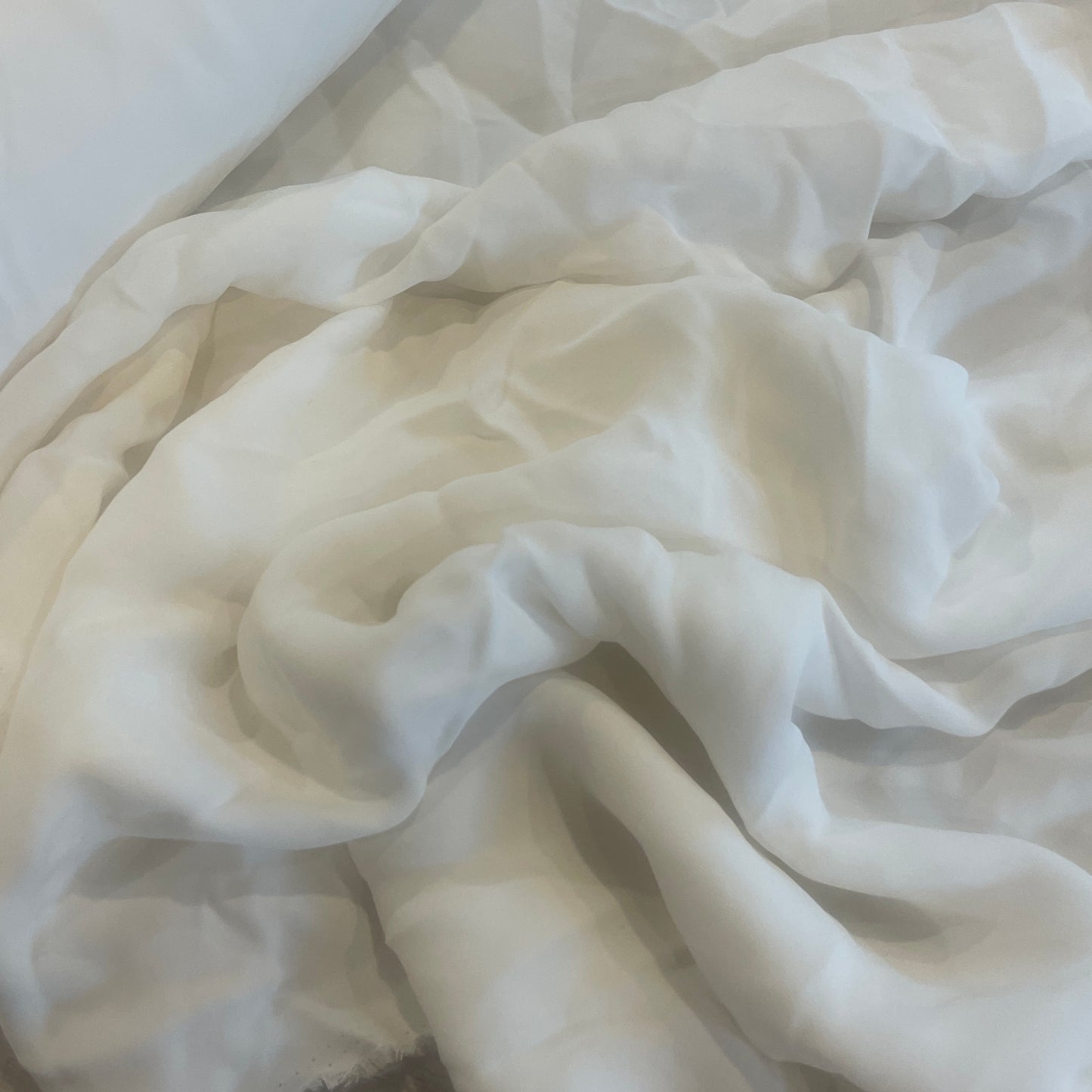 Tilly ivory silk crepe de chine