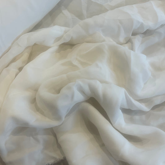 Tilly ivory silk crepe de chine