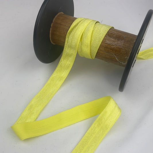 Sunshine 15mm shiny foldover elastic