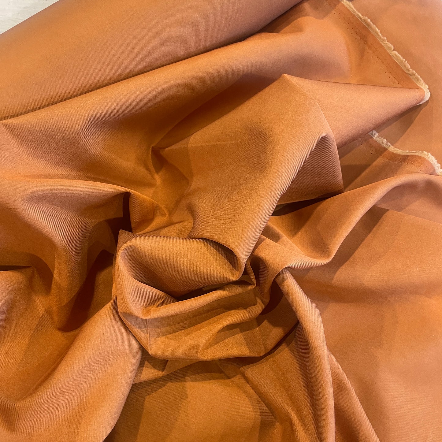 Copper viscose suiting