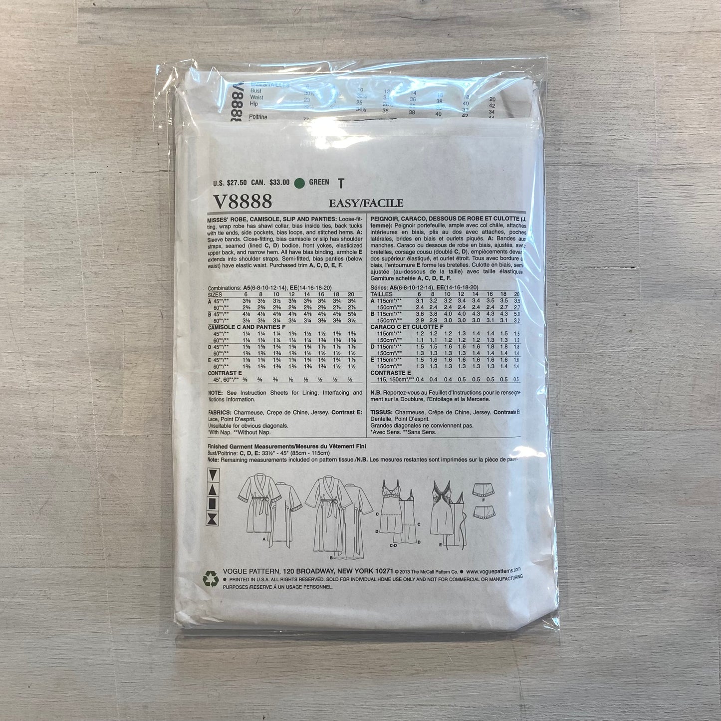 Vogue Patterns V8888