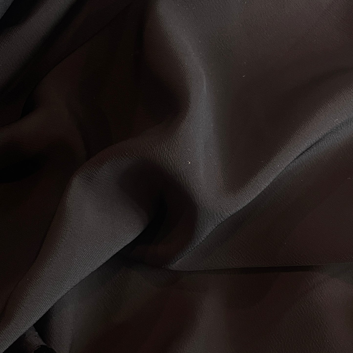 Tory black viscose crepe suiting