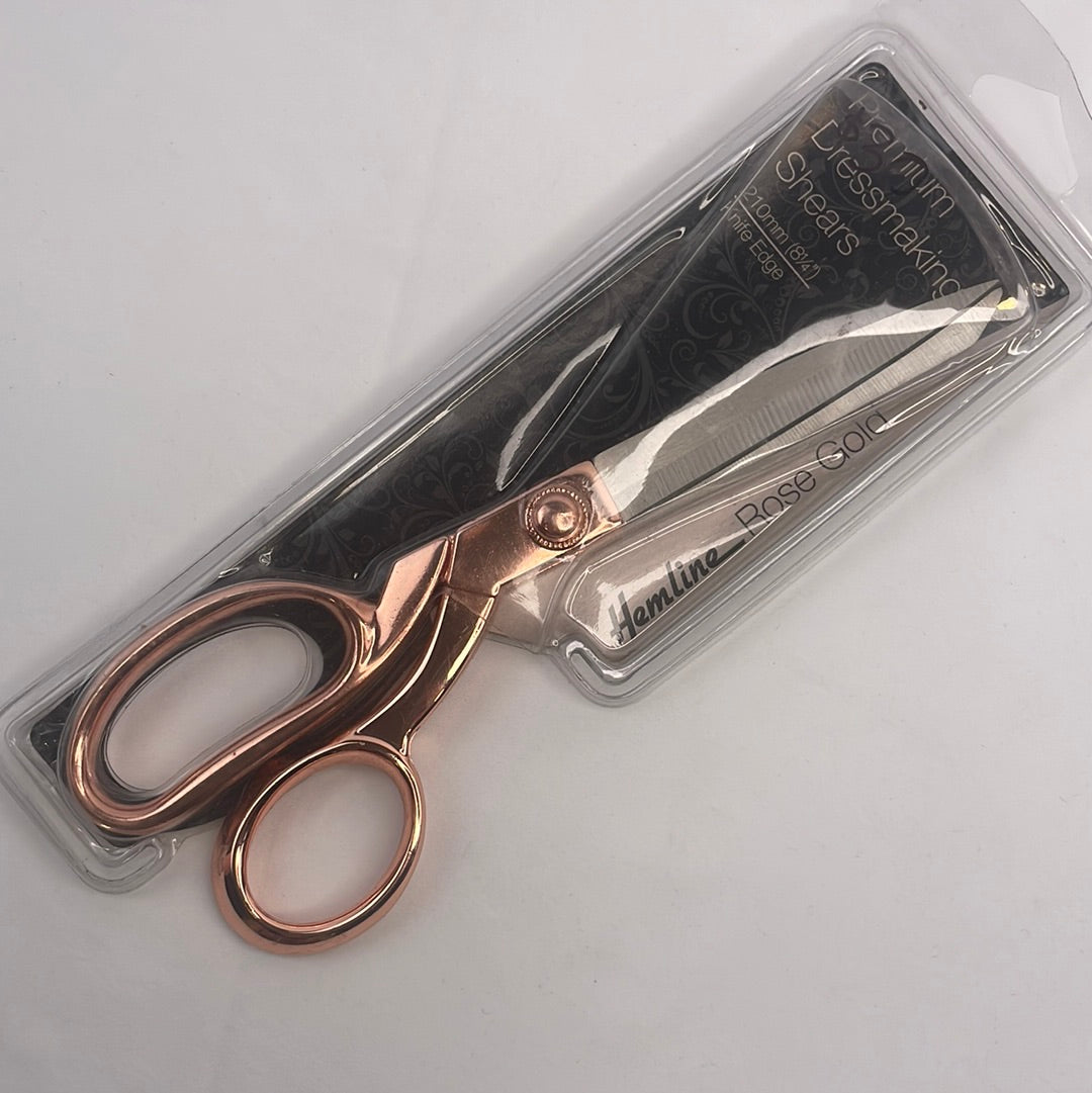 Klasse 210mm dressmaking shears rose gold