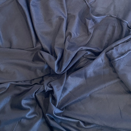 2m black lightweight viscose knit