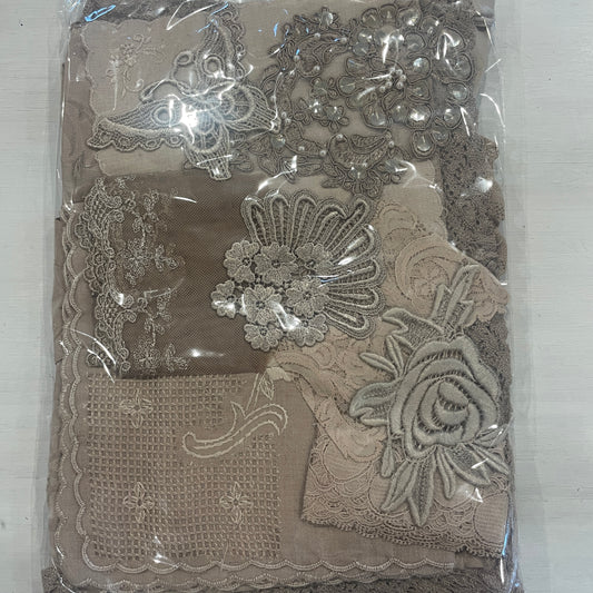 Mocha vintage linen pack #2