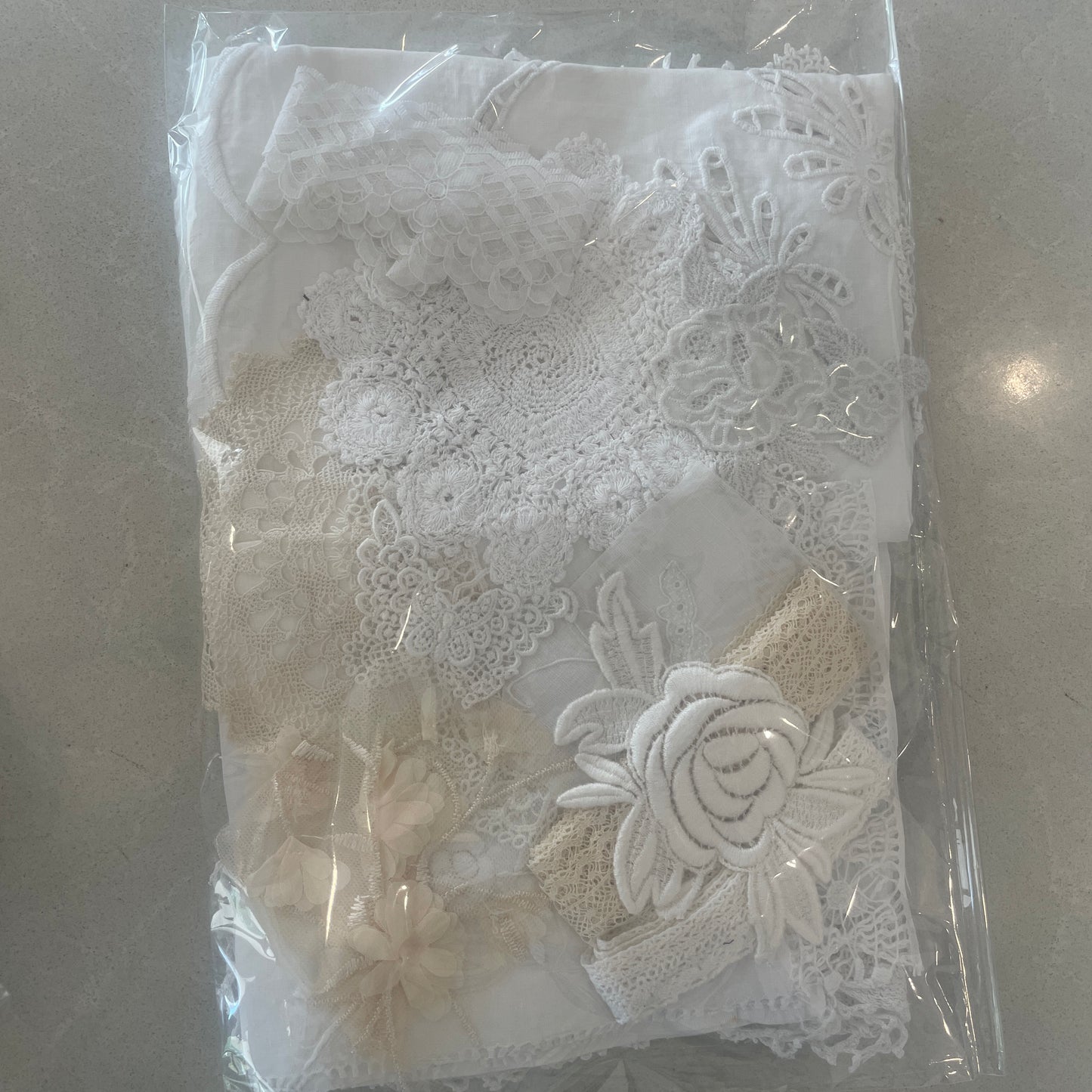 White vintage linen pack #2