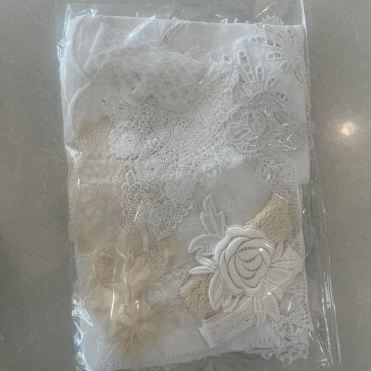 White vintage linen pack #2