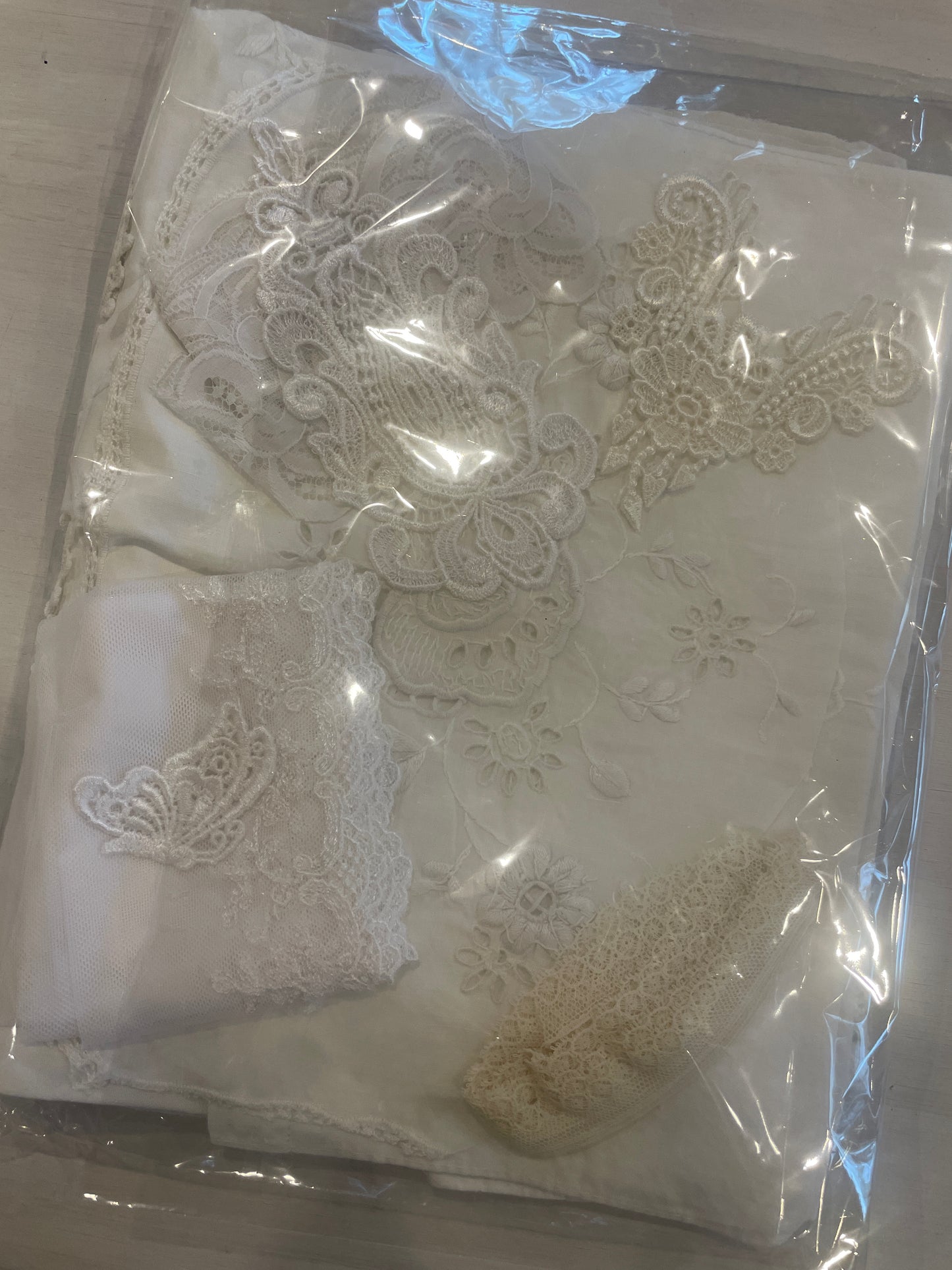 White vintage linen pack #6
