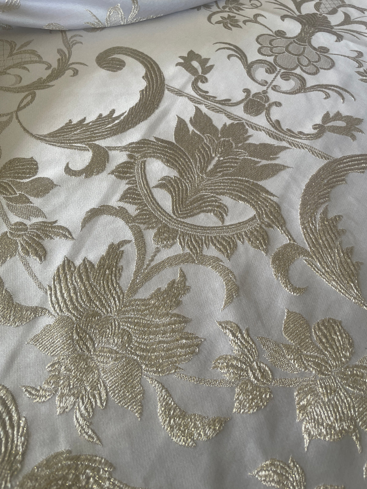 Guilded age lurex brocade