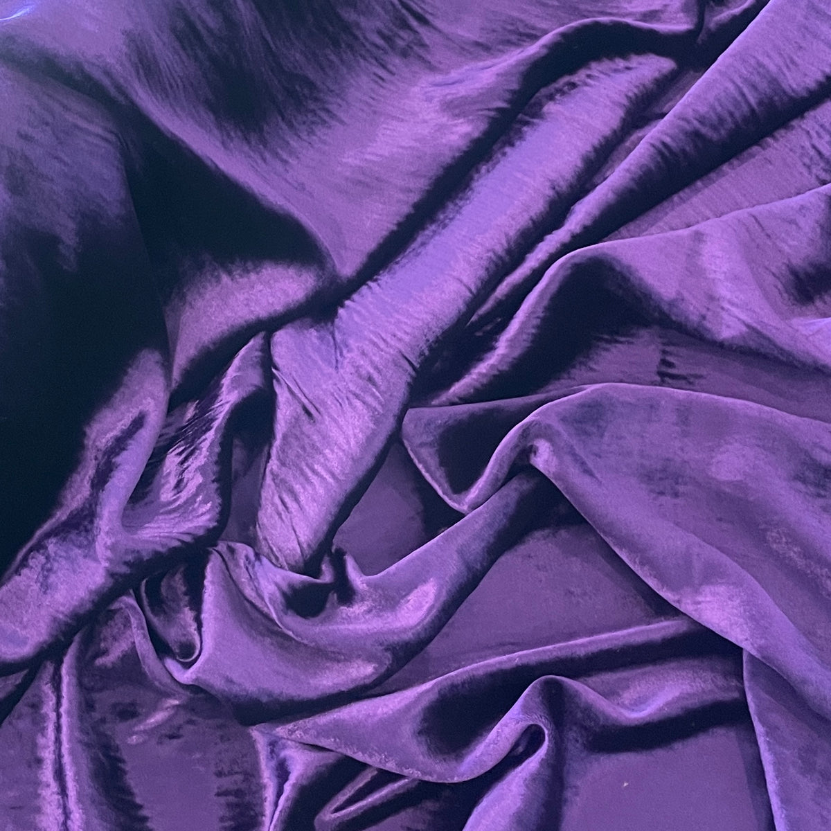 Royalty purple silk velvet