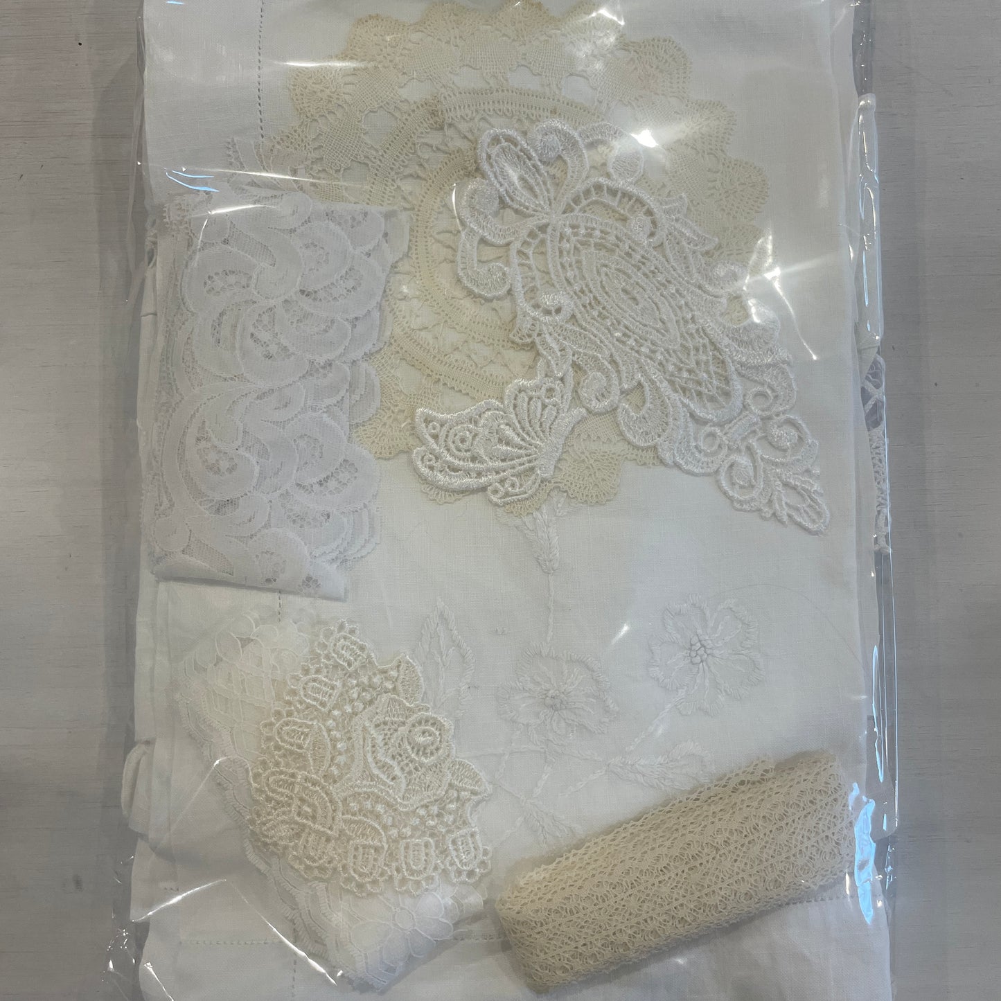 Natural vintage linen pack #7