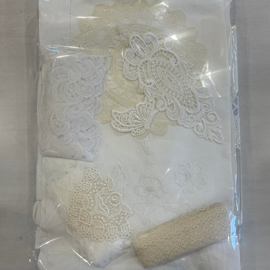 Natural vintage linen pack #7