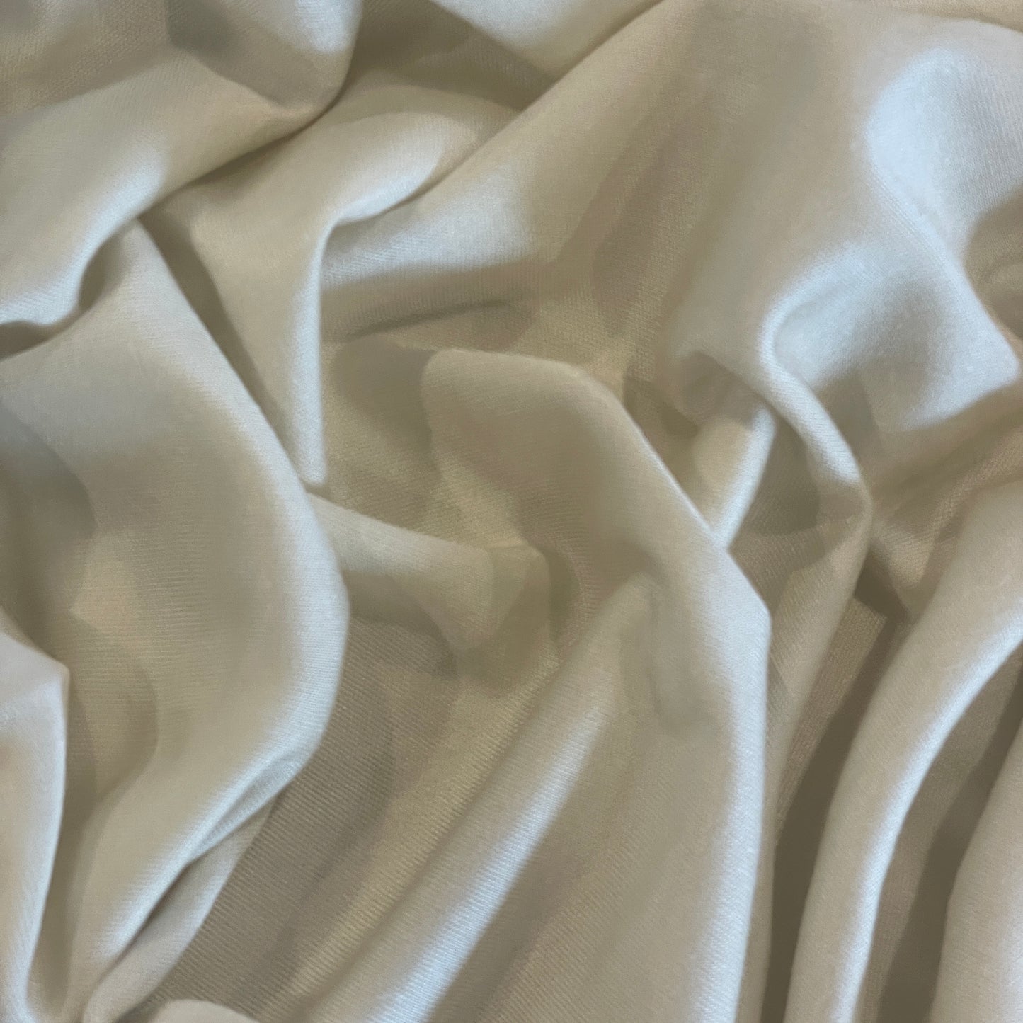 Buttercream slinky viscose jersey