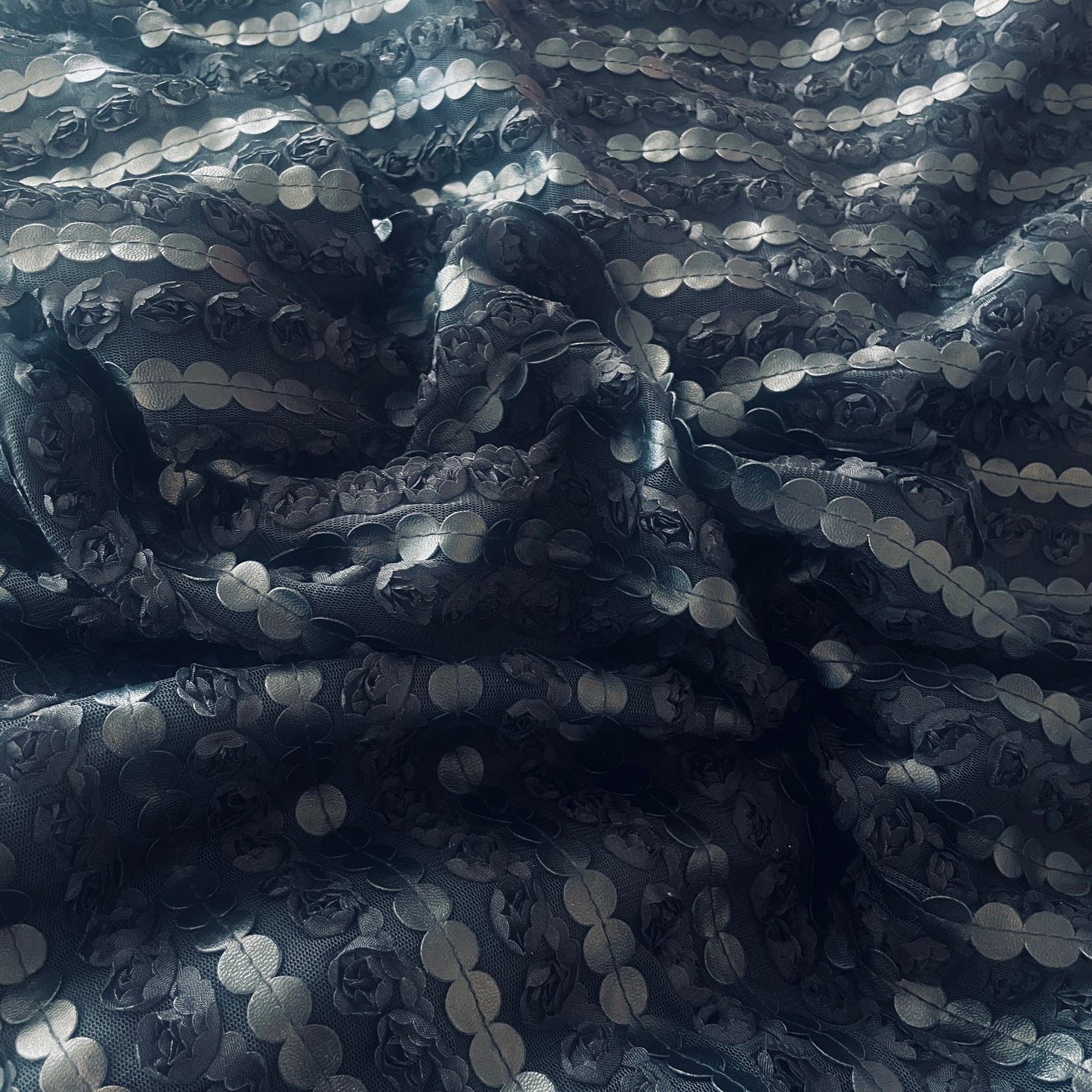 4.5m black roses 3Dmesh