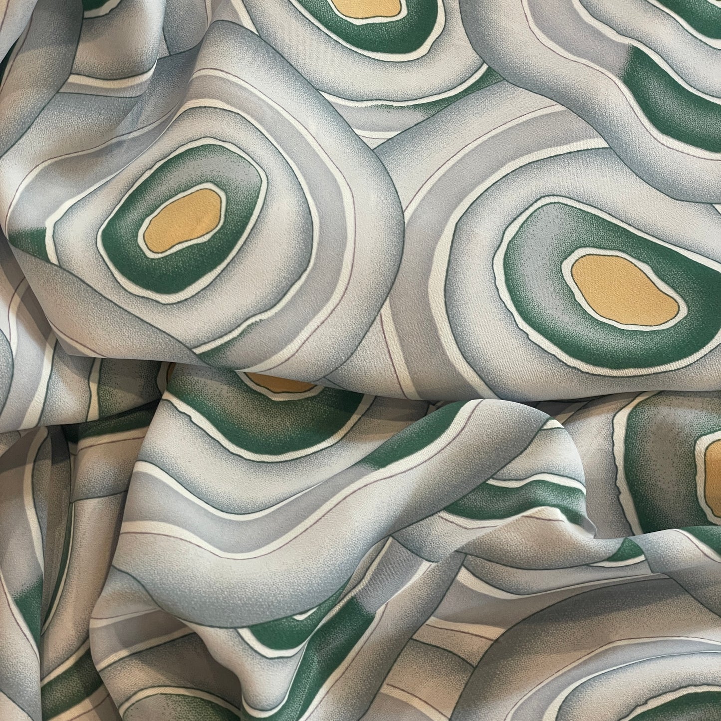 Pucci circles  crepe de chine