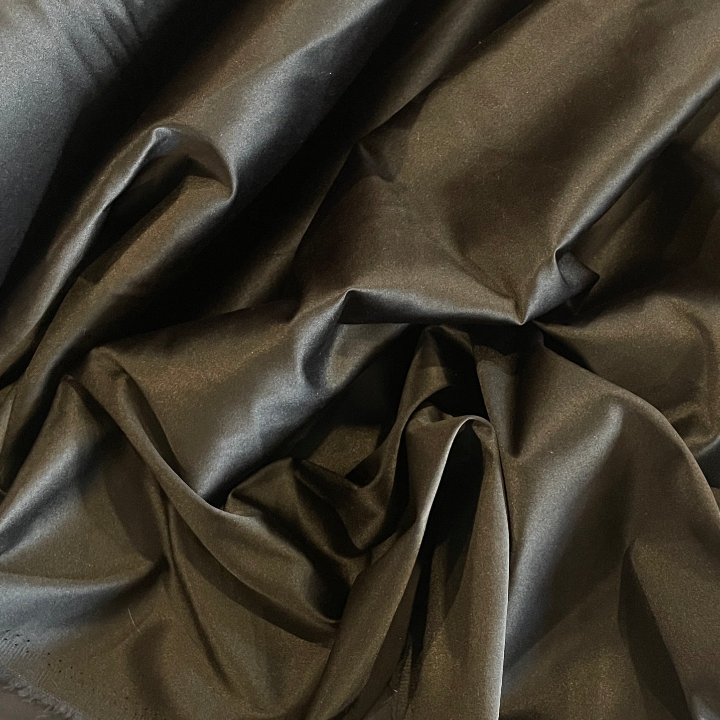 Felicity black stretch satin