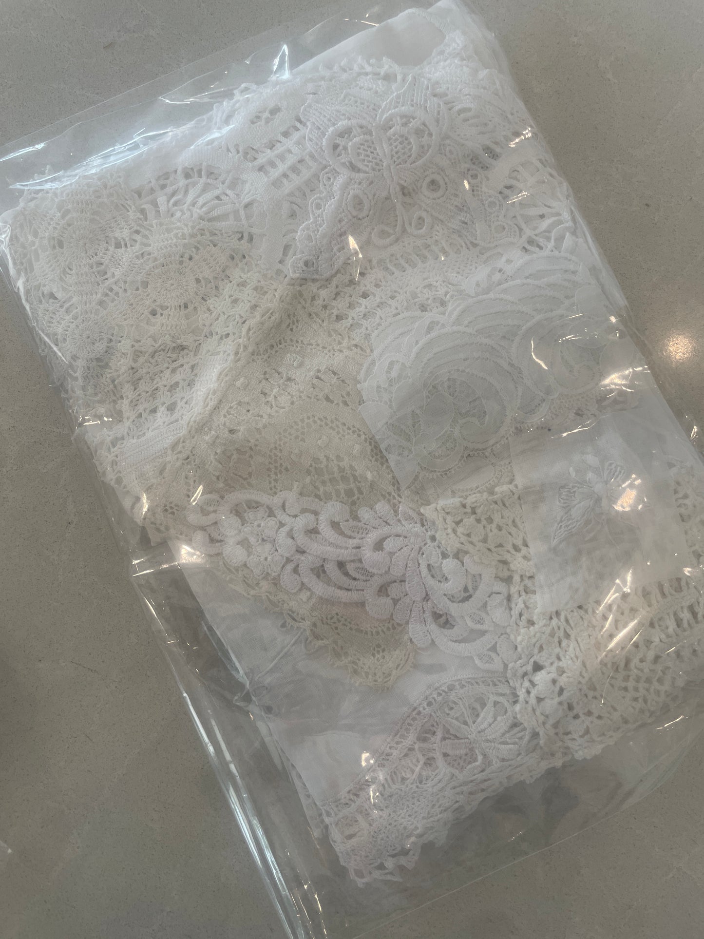 White vintage linen pack #2