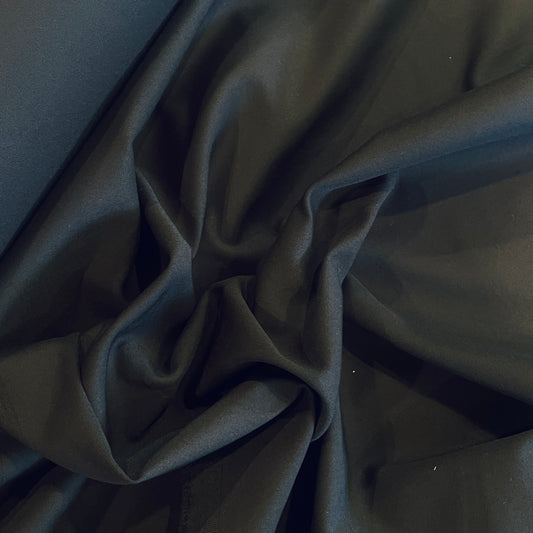 Marlowe black heavy weight stretch cotton