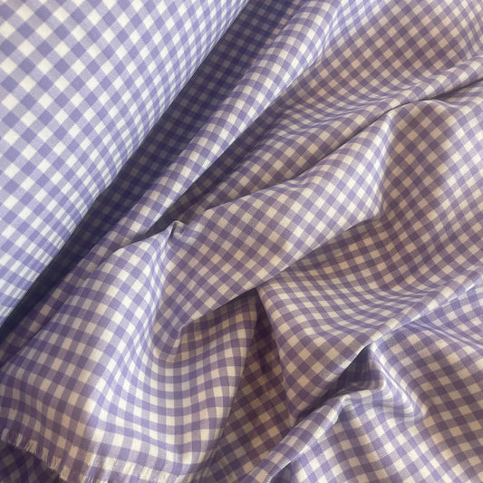 Penny lilac gingham Bengaline