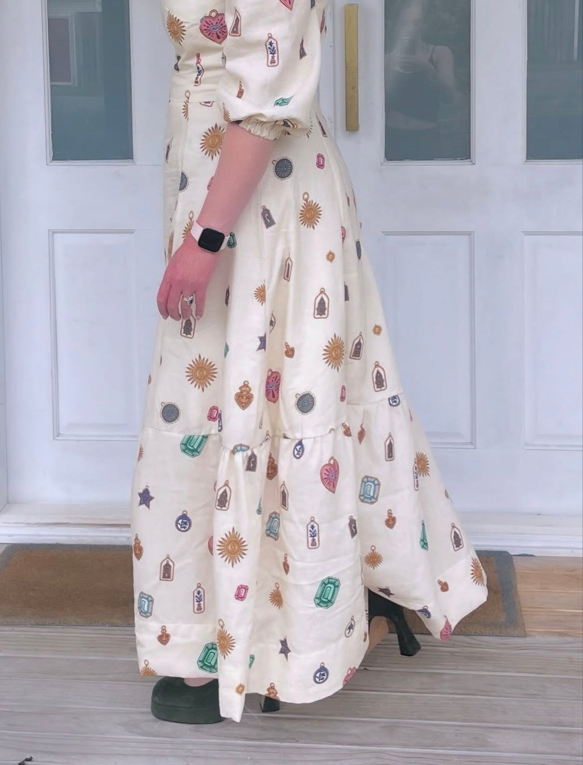Jewel linen viscose MAKER SOCIETY EXCLUSIVE PRINT