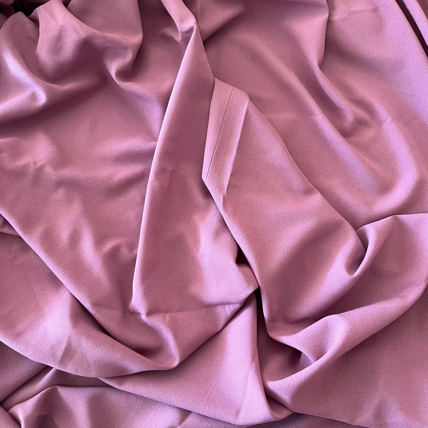 4.5m Amethyst Crepe de chine Polyester