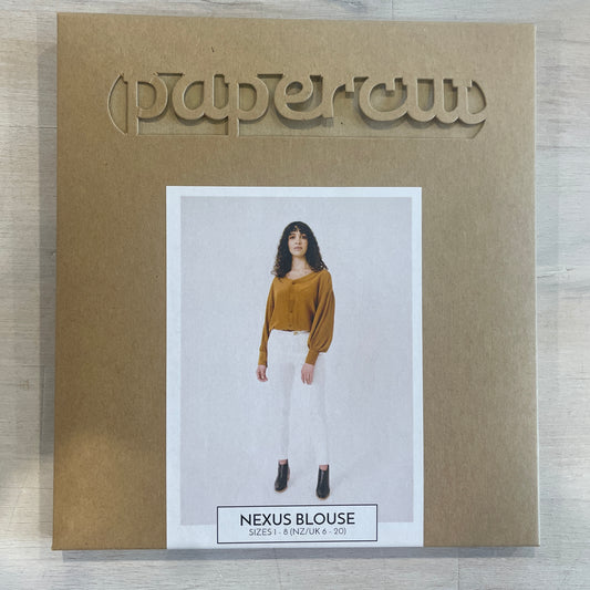 paper cut patterns Nexus blouse