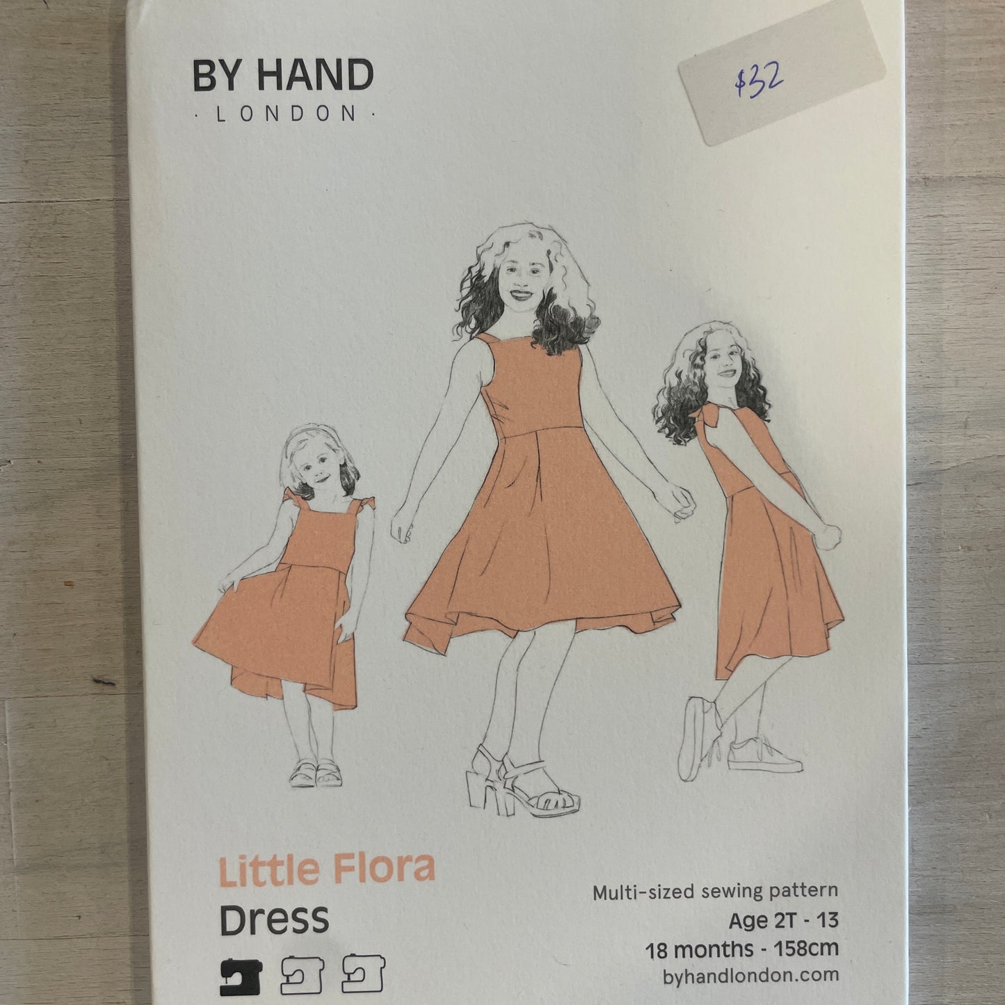 By hand London little Flora dress Age 2-13