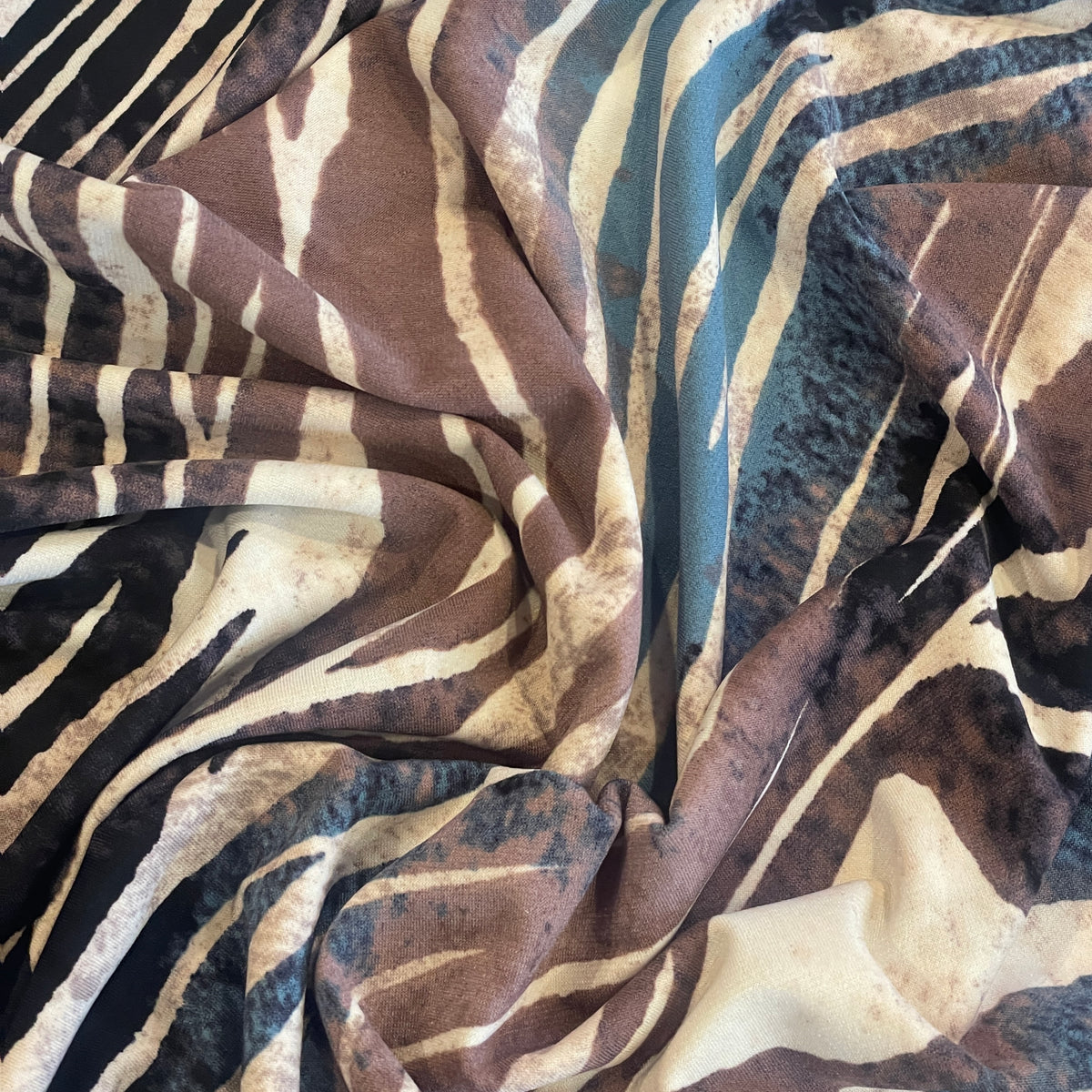 Dusty rose zebra Milan Jersey
