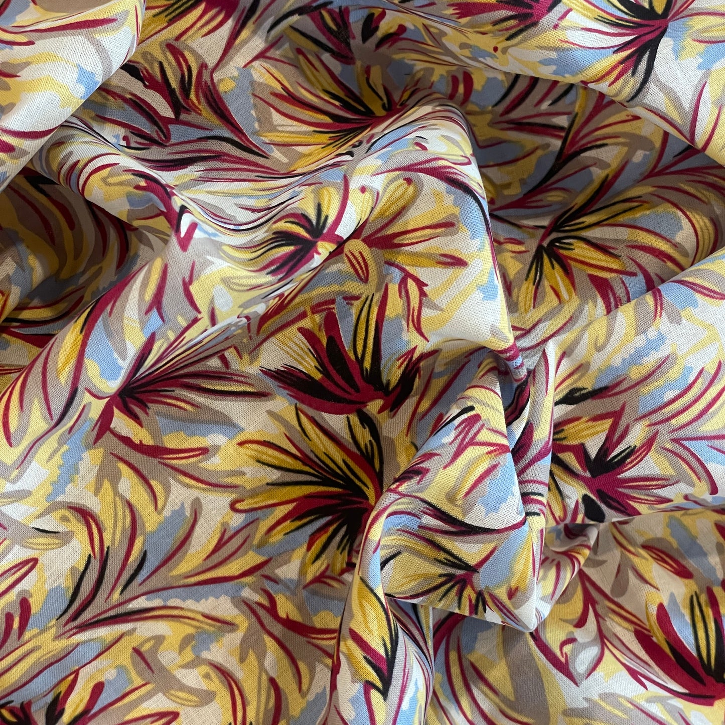 Sunshine palms cotton voile