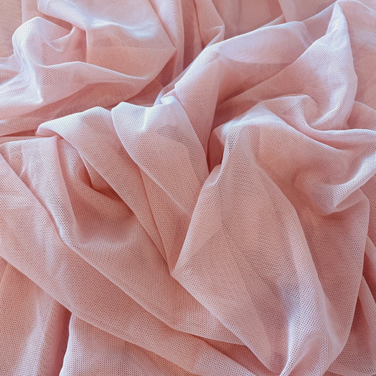 2.9m pink lightweight 2 way stretch mesh
