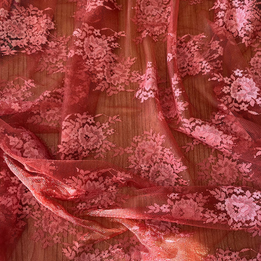 2.4m Sienna French lace Nylon cotton